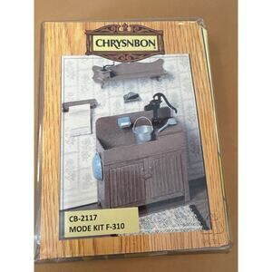 NEW NOS Chrysnbon Heritage in Miniature Dry Sink Kit F-310 CB-2117 Kitchen Set